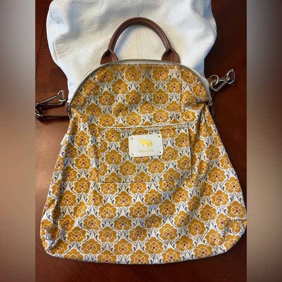 Emma Fox Hobo Bag Leather White XL - Picture 8 of 12